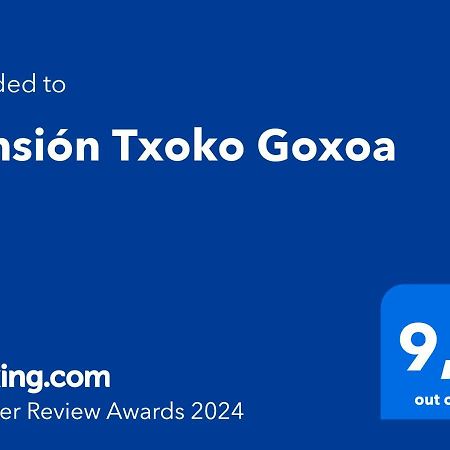 הונדאריבה Pension Txoko Goxoa מראה חיצוני תמונה
